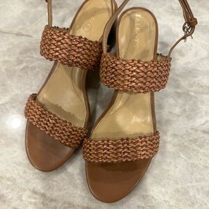 Talbots Brown Woven Sandals